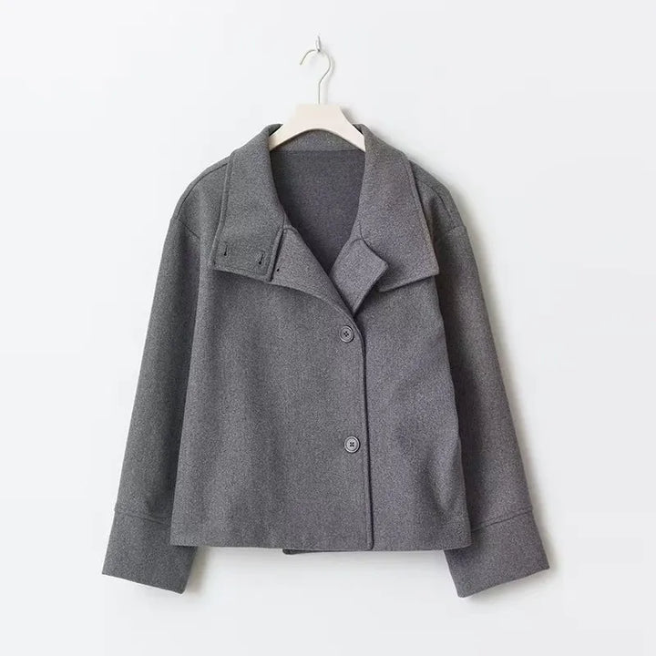 Jane | Elegant Short Wool Coat
