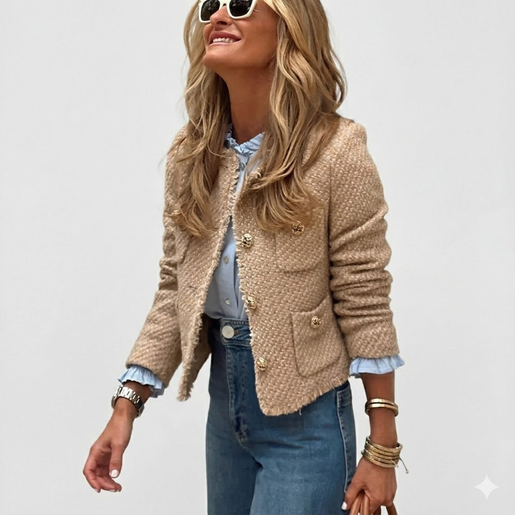 Jane | Camille Rousseau Elegant Tweed Jacket