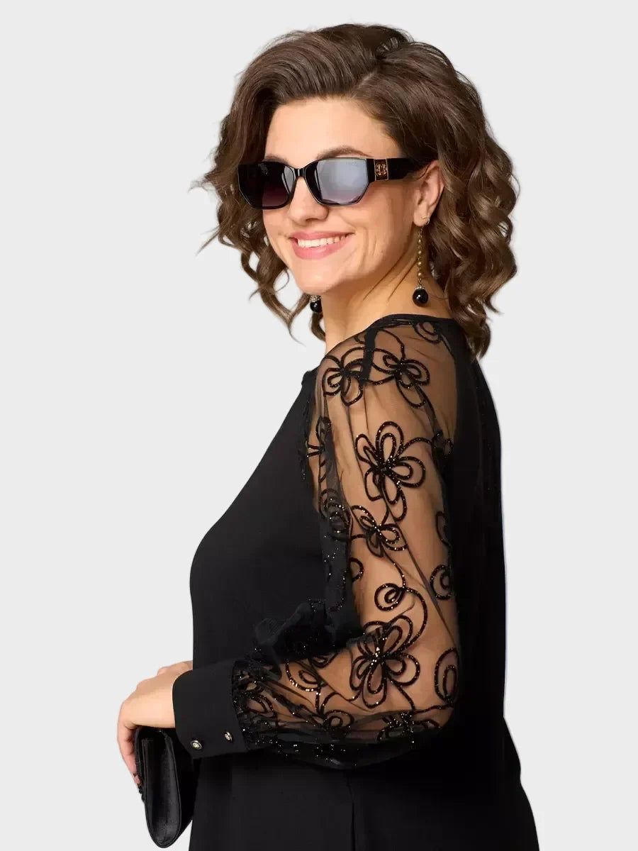 Celina - classic midi dress for special occasions