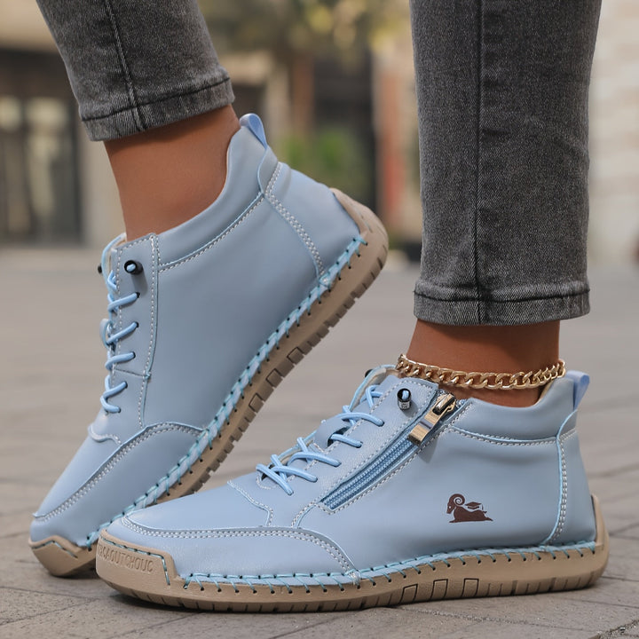 SVEA | Mila Komfortable Orthopädische Sneaker mit Reißverschluss