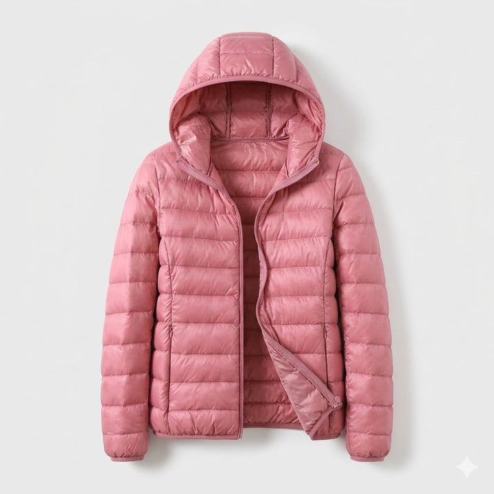 Jane | Rosalie Dupont Lightweight Hooded Puffer Jacket