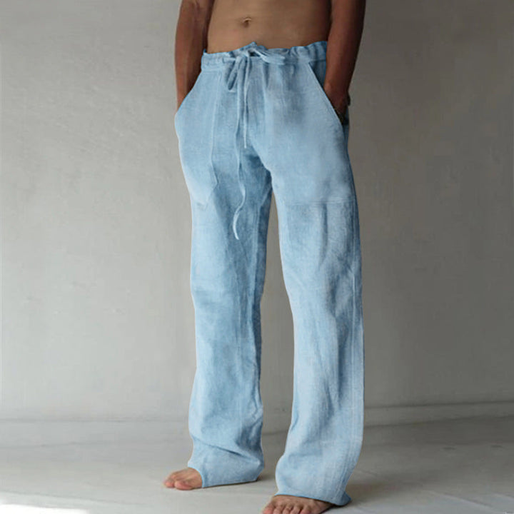 SVEA | Herren Freizeithose im Japanischen Stil – Locker, Atmungsaktiv & Modern für Alltag und Urlaub