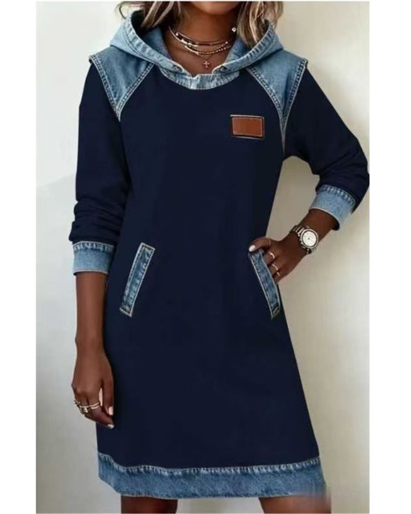 SVEA | Moderne Kleid mit Kapuze