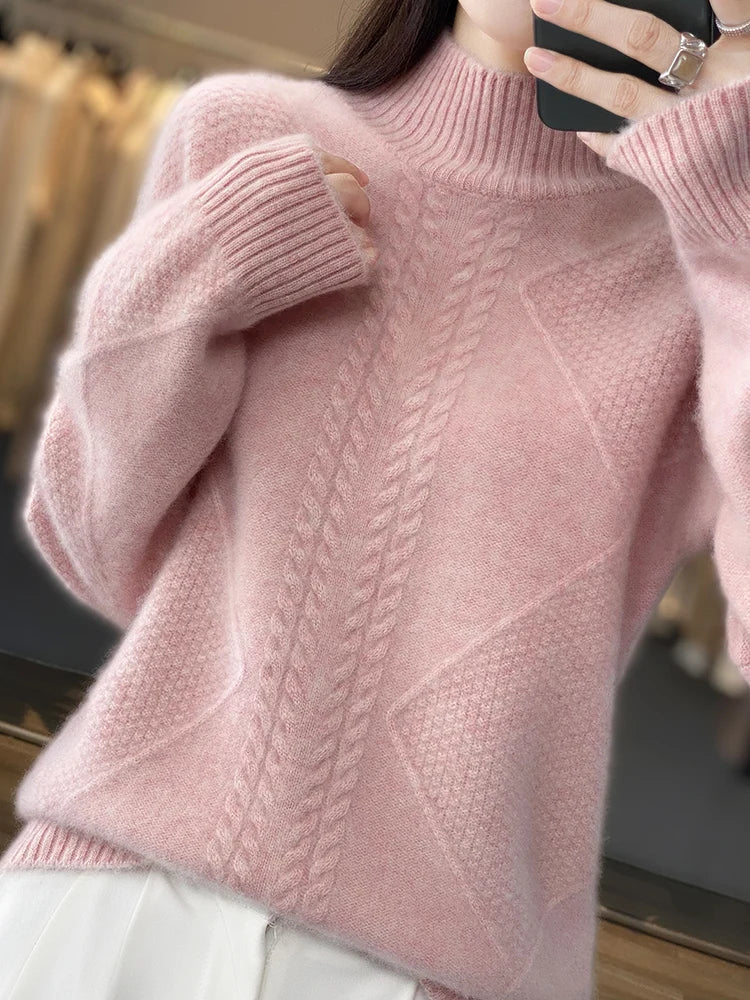 Jane | Cashmere Turtleneck Sweater