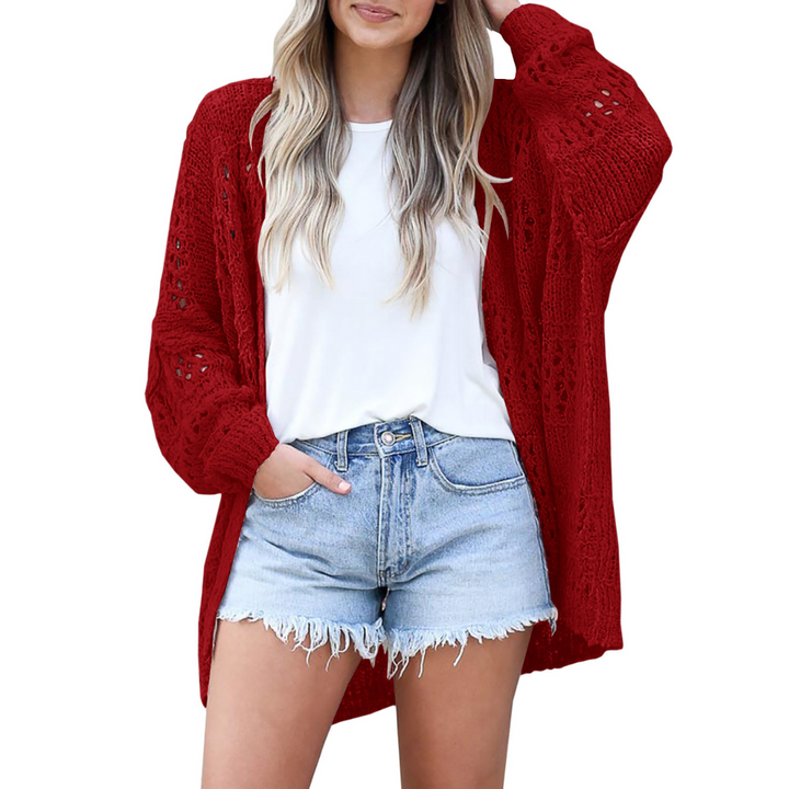SVEA | Arizela Leichter Übergroßer Boho-Cardigan