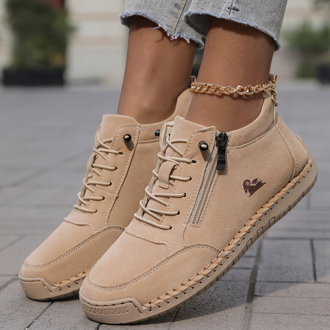 SVEA | Mila Komfortable Orthopädische Sneaker mit Reißverschluss