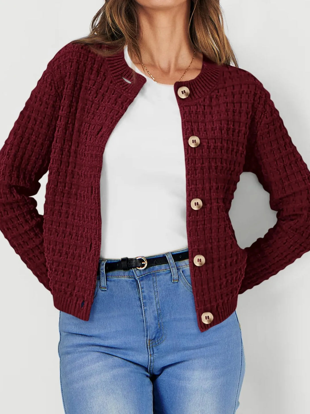 SVEA | Harper Strickjacke mit Knopfleiste