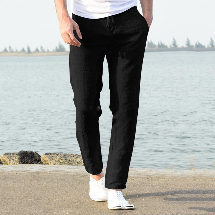 SVEA | Herren Freizeithose mit elastischem Bund – Bequeme und stilvolle Stoffhose für Alltag und Urlaub