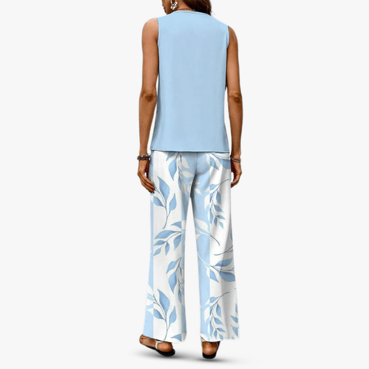 SVEA | Premium Zweiteiliges Set mit Ärmellosem Top und Hose