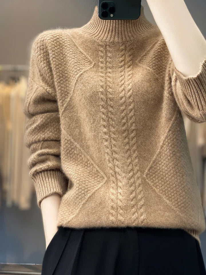 Jane | Cashmere Turtleneck Sweater