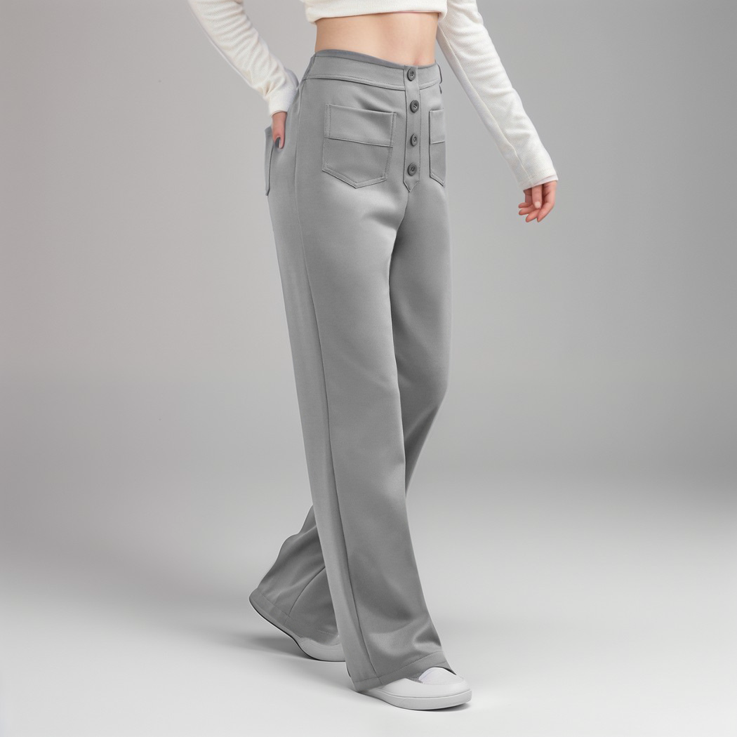 SVEA | Elastische Hose mit hoher Taille