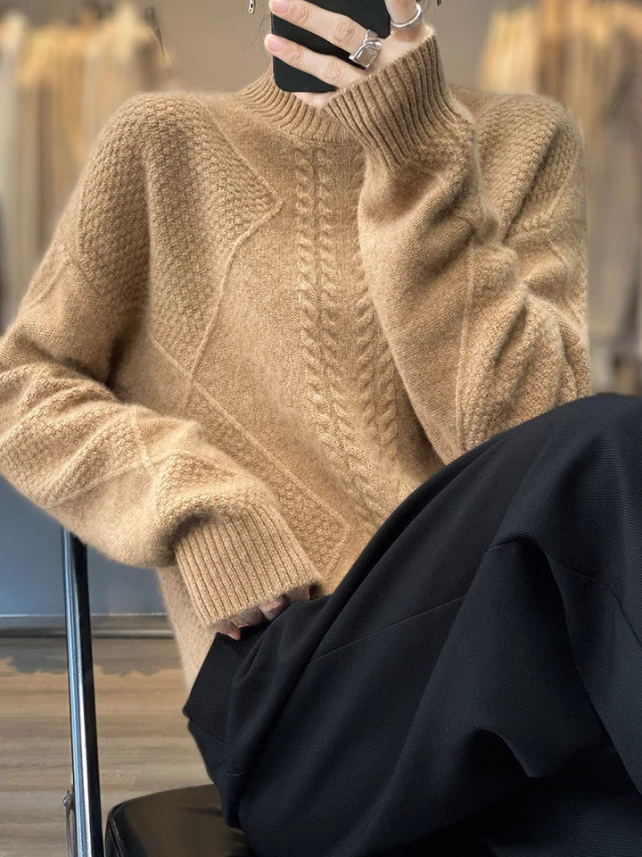 Jane | Cashmere Turtleneck Sweater