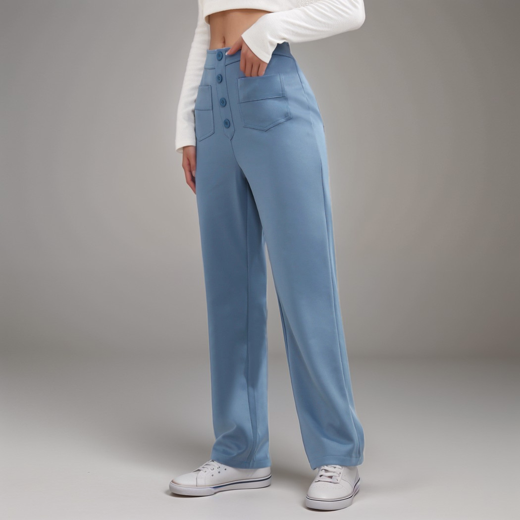 SVEA | Elastische Hose mit hoher Taille
