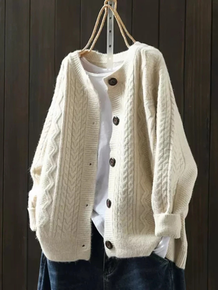 SVEA | Lorenza Kabelstrick-Cardigan