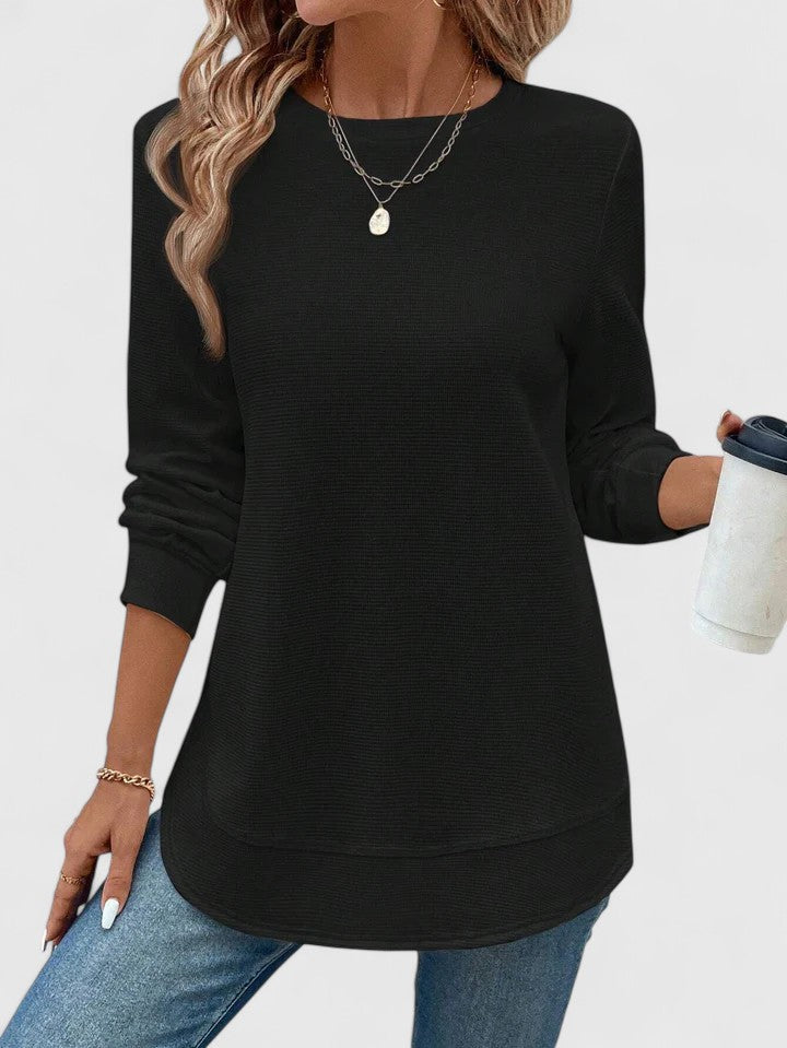 SVEA | Schickes Top mit seitlichem Schlitz
