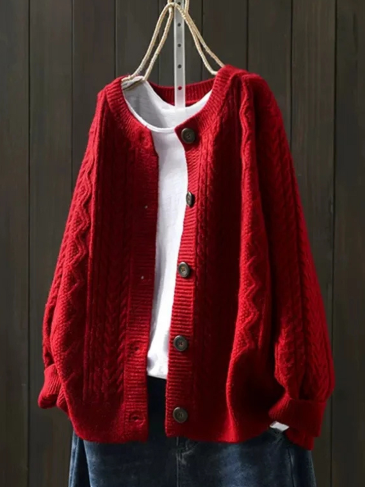 SVEA | Lorenza Kabelstrick-Cardigan