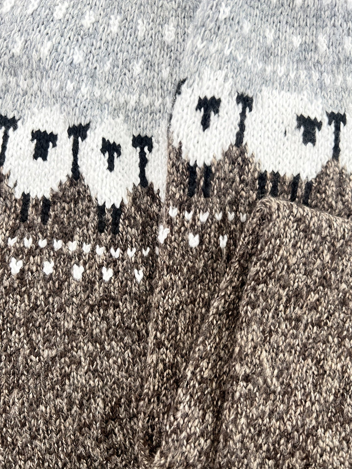 Jane | Elegant Winter Jacquard Sweater