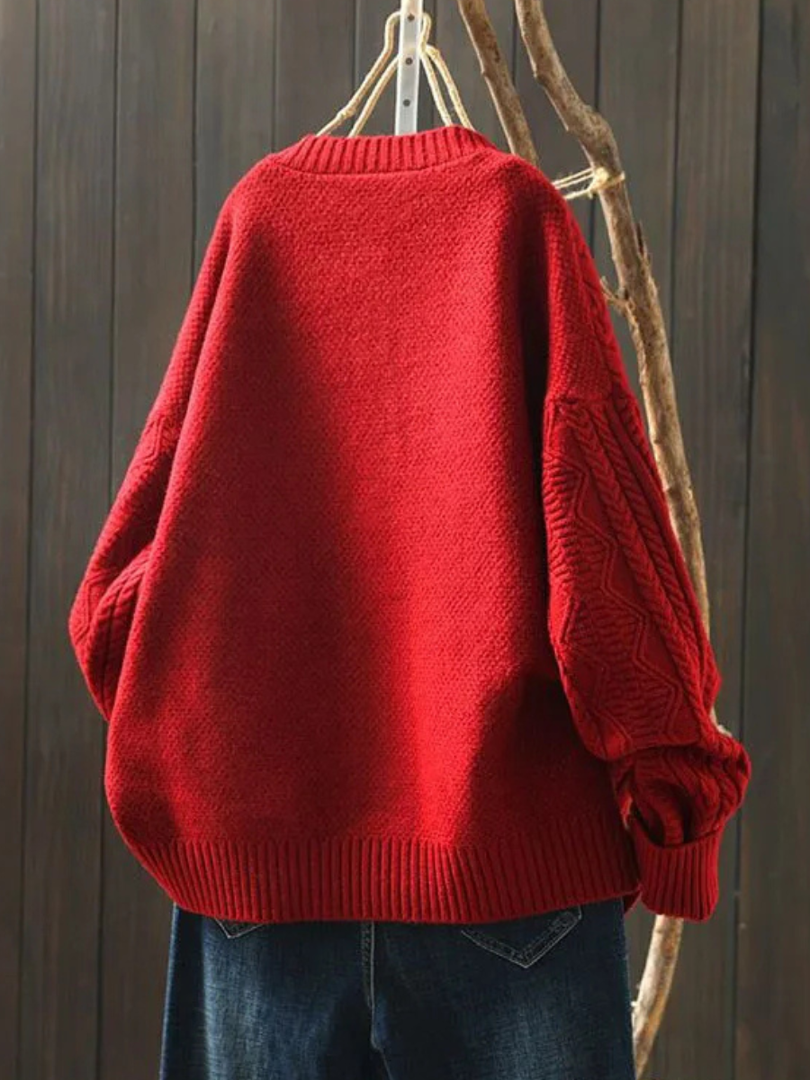 SVEA | Lorenza Kabelstrick-Cardigan