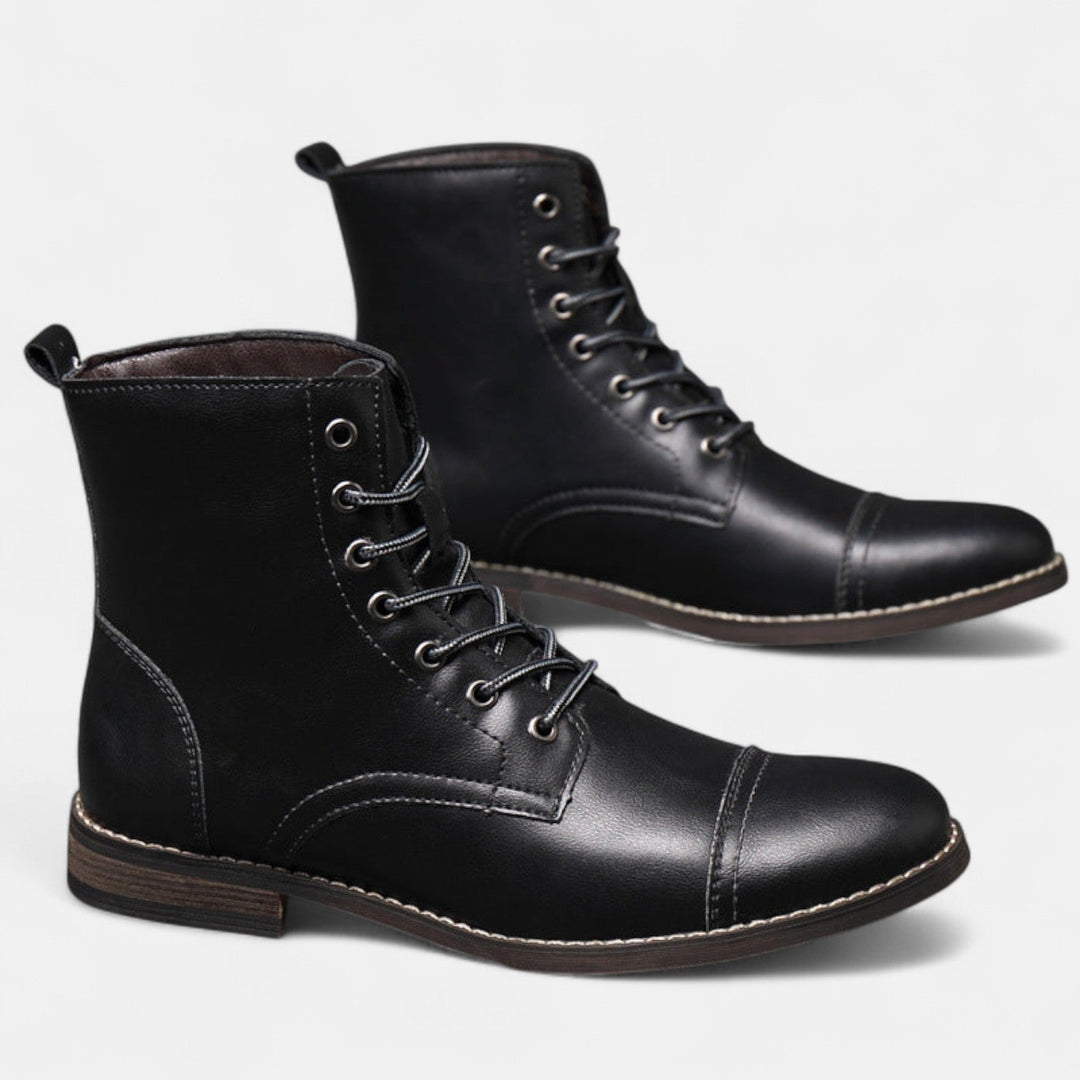 SVEA | Elegante Herrenstiefel aus Kunstleder
