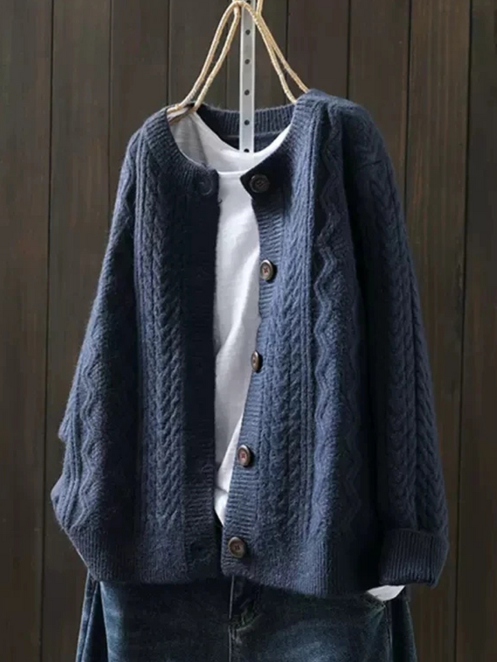 SVEA | Lorenza Kabelstrick-Cardigan