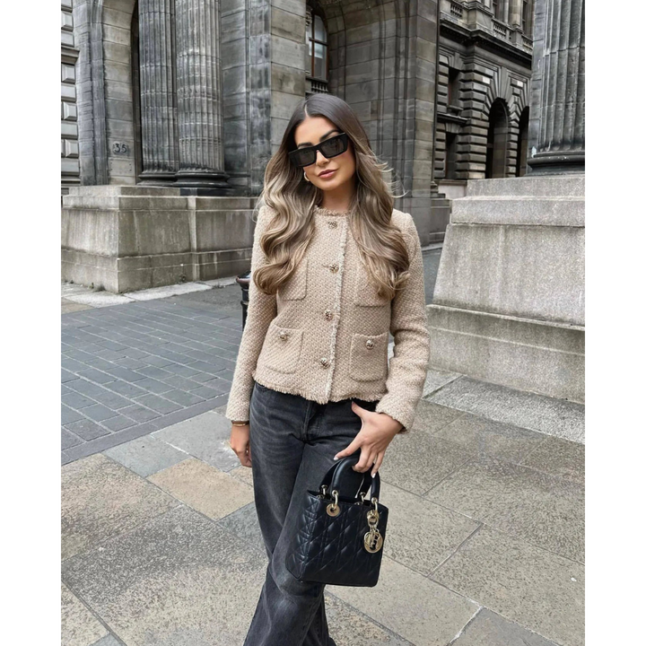Jane | Camille Rousseau Elegant Tweed Jacket