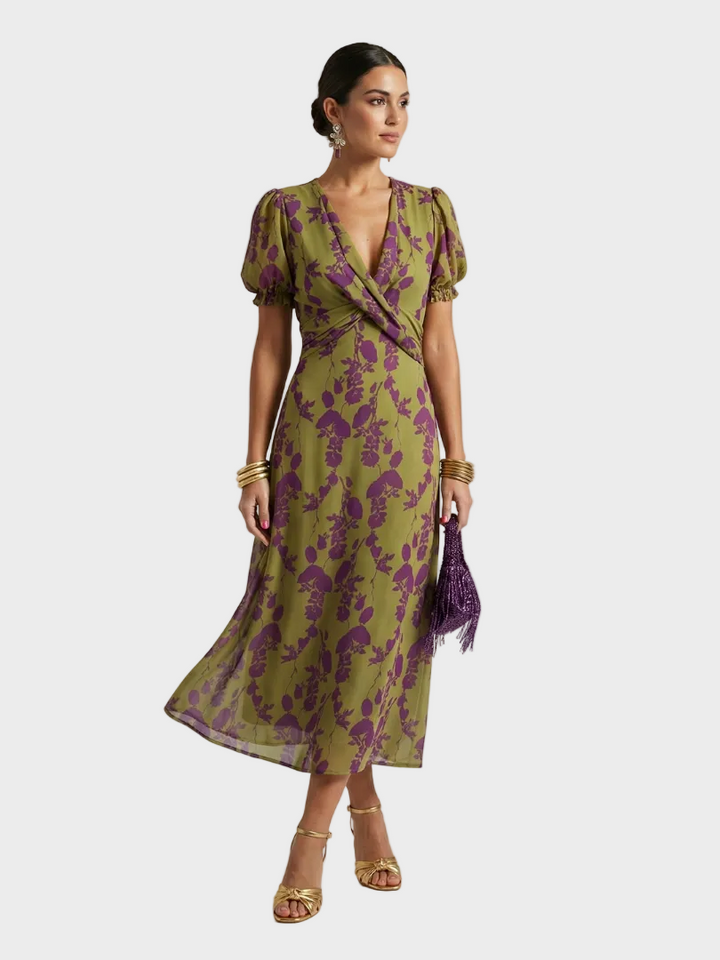 Natalia - Midi Floral Dress