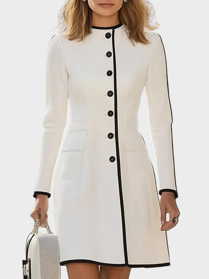 Sienna – Midi Dress Contrast