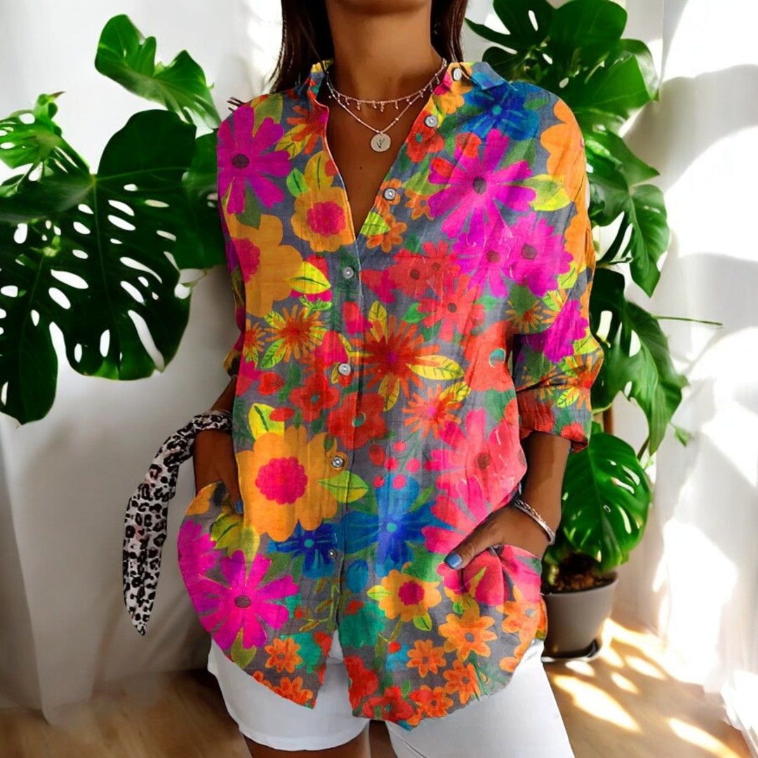 SVEA | Stylische Bluse mit Blumenmuster