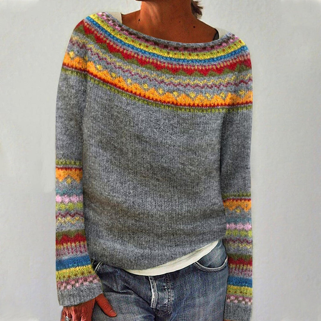 Elyse | Retro Wollpullover