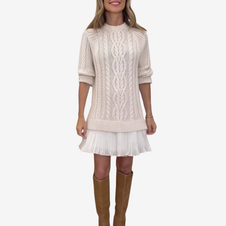 SVEA | Stilvolles & Warmes Strickkleid