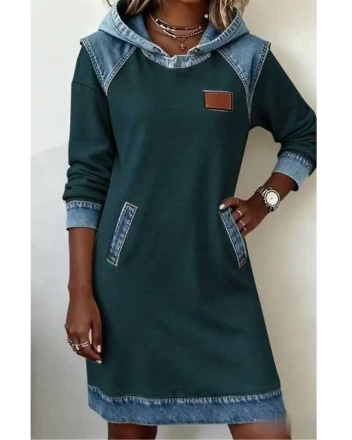 SVEA | Moderne Kleid mit Kapuze