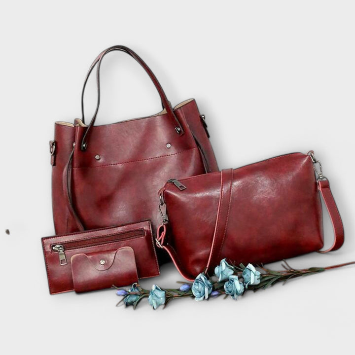 SVEA | Olivia 4-teiliges Vintage-Taschen-Set