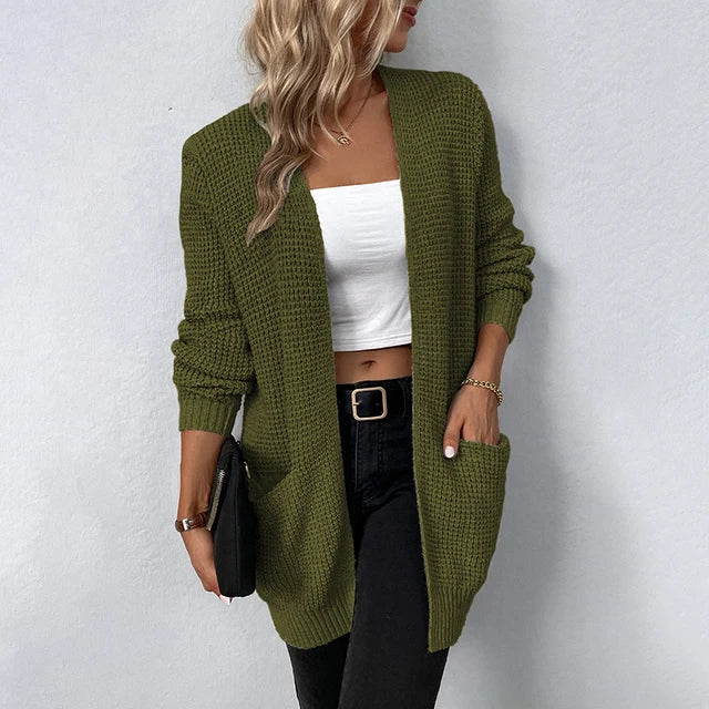 SVEA | Nancy Bequemer Strickcardigan mit Praktischen Taschen