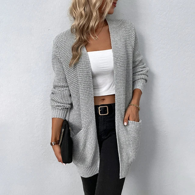SVEA | Nancy Bequemer Strickcardigan mit Praktischen Taschen