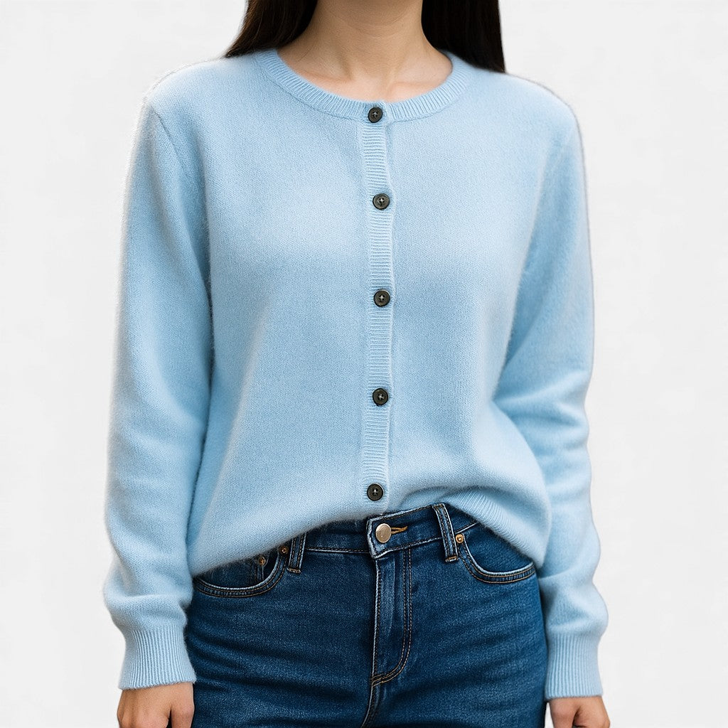 Jane | Mink Brown Cashmere Sweater