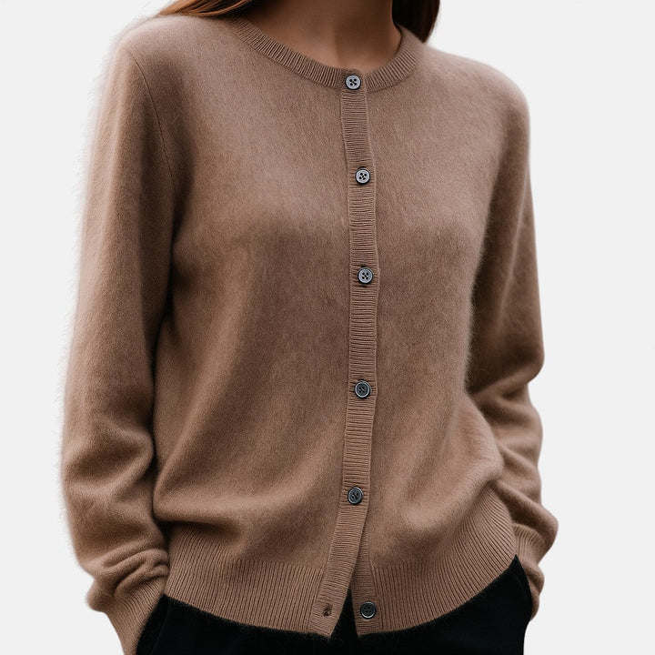 Jane | Mink Brown Cashmere Sweater