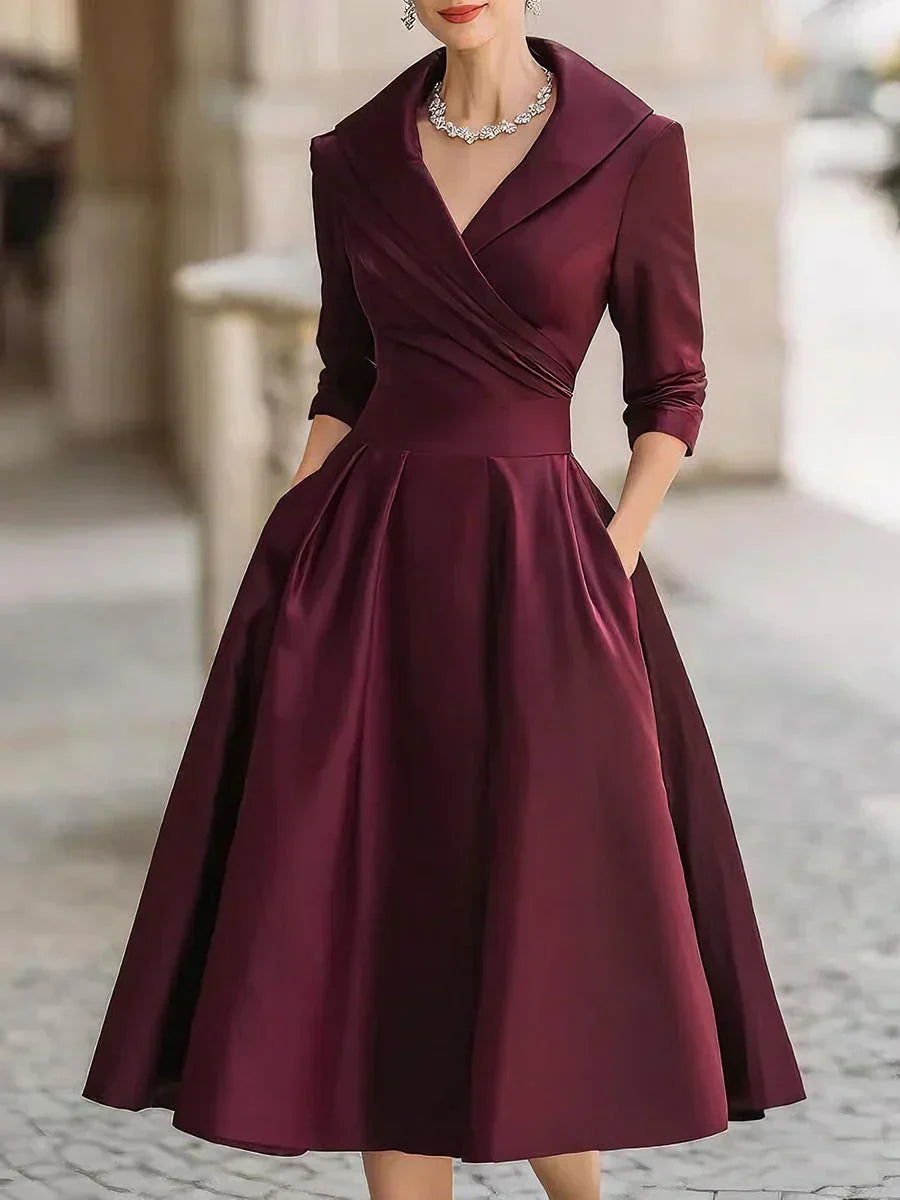 SVEA | Elegantes Satinkleid