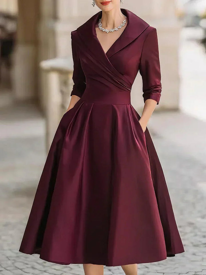 SVEA | Elegantes Satinkleid