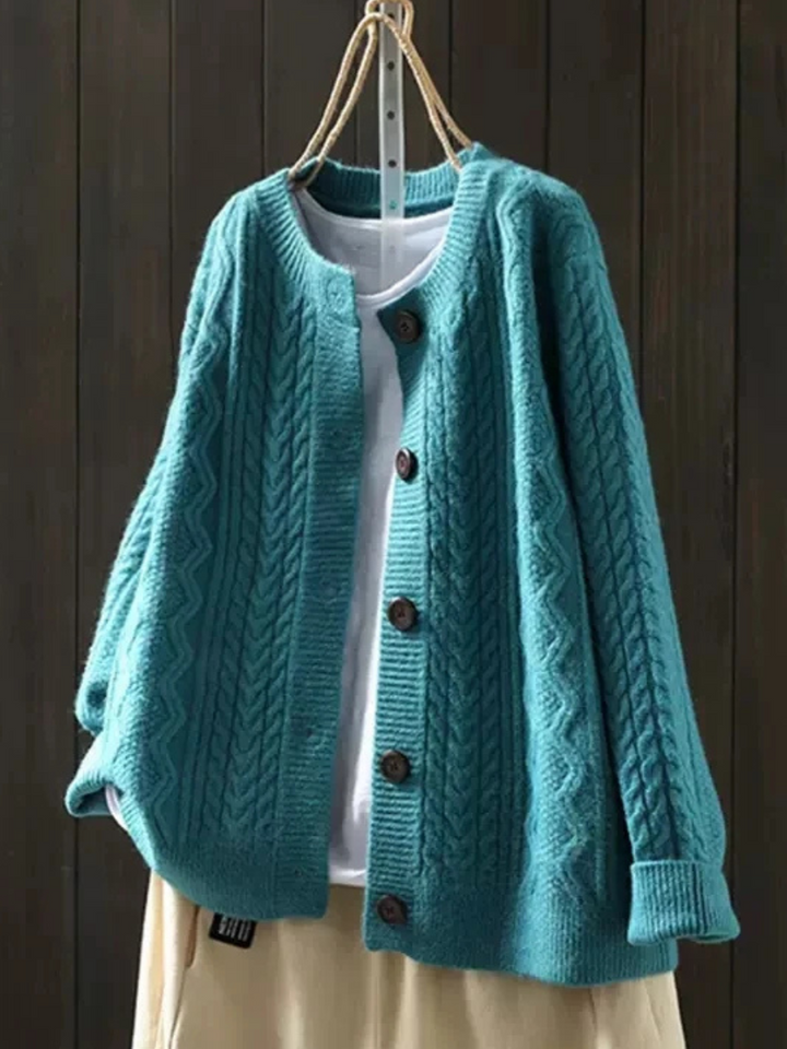 SVEA | Lorenza Kabelstrick-Cardigan