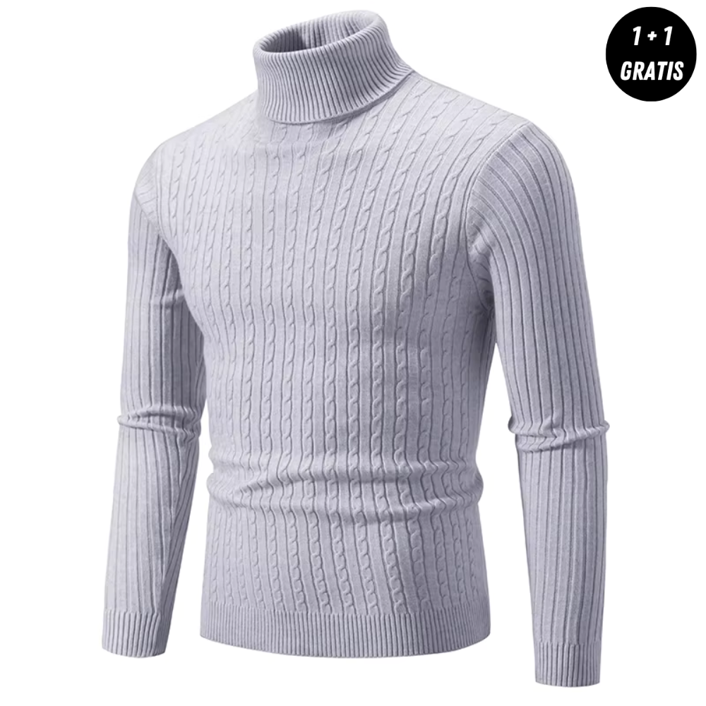 SVEA | Warmer Strickpullover mit Rollkragen