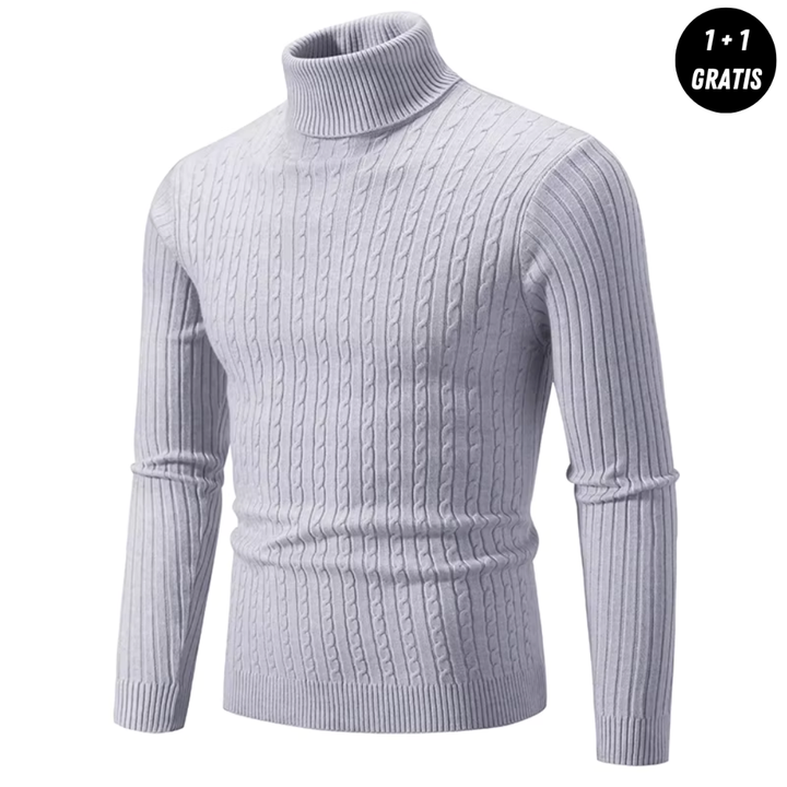 SVEA | Warmer Strickpullover mit Rollkragen