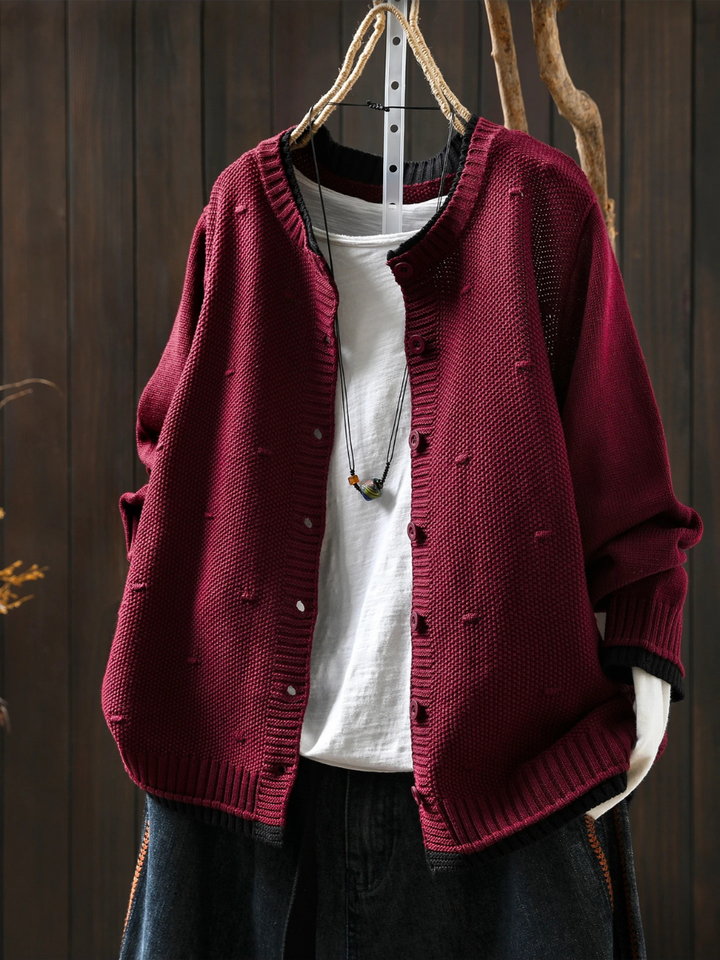 SVEA | Isolde Strukturierter Cardigan
