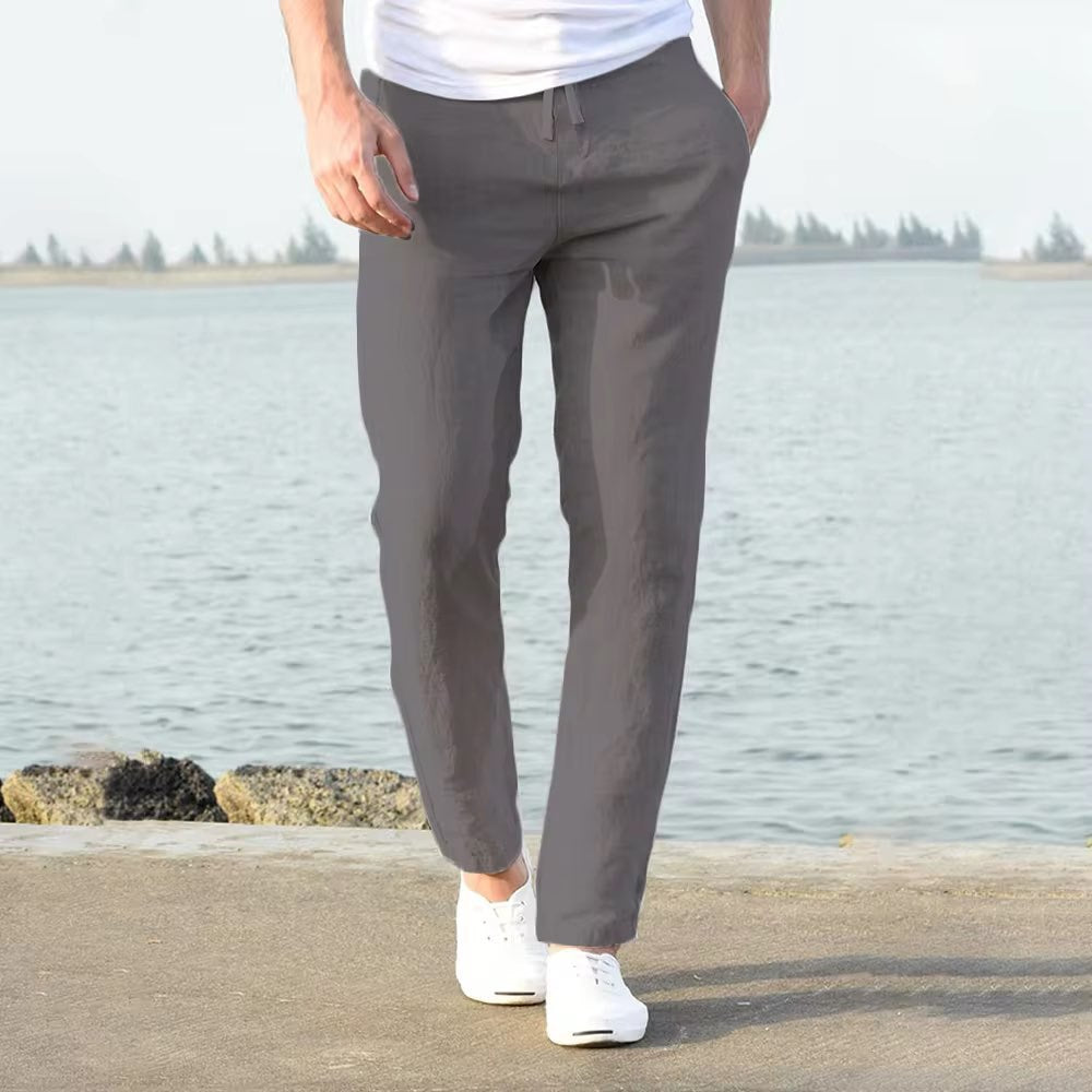 SVEA | Herren Freizeithose mit elastischem Bund – Bequeme und stilvolle Stoffhose für Alltag und Urlaub
