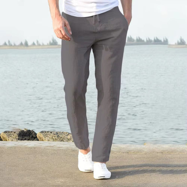 SVEA | Herren Freizeithose mit elastischem Bund – Bequeme und stilvolle Stoffhose für Alltag und Urlaub