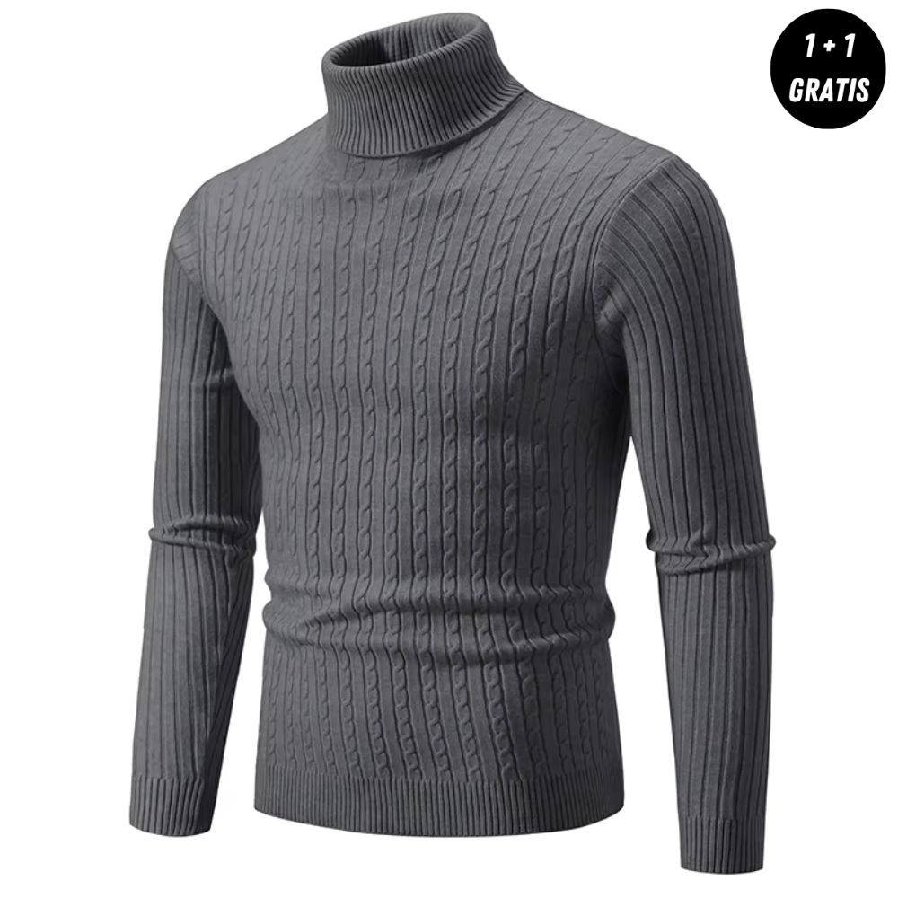 SVEA | Warmer Strickpullover mit Rollkragen