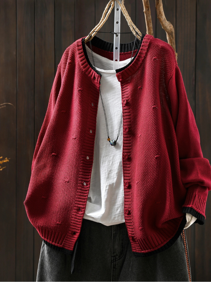 SVEA | Isolde Strukturierter Cardigan