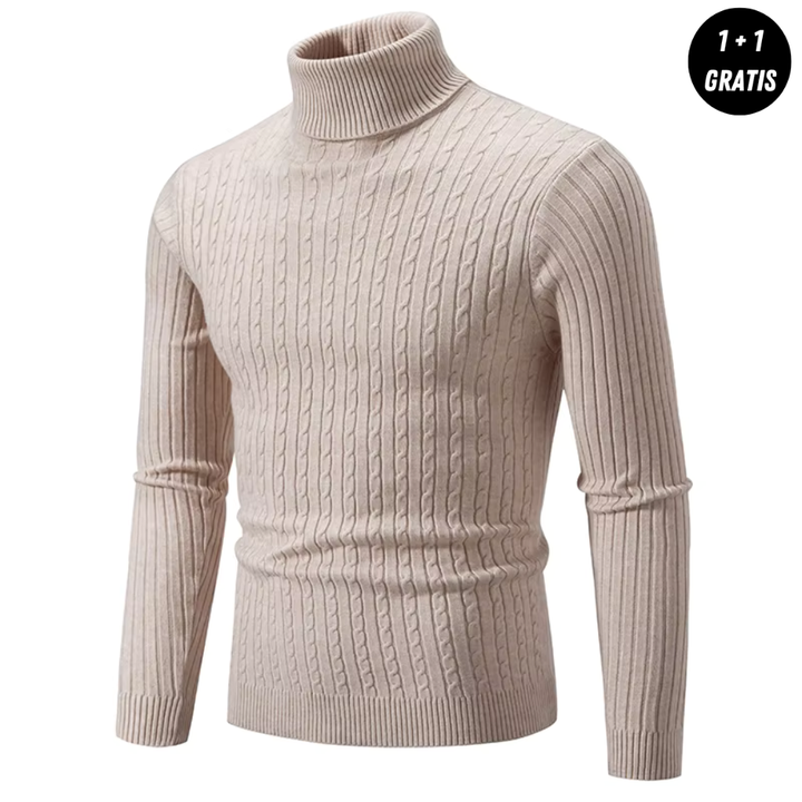 SVEA | Warmer Strickpullover mit Rollkragen