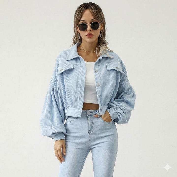 Jane | Serena Bellucci Cropped Corduroy Jacket