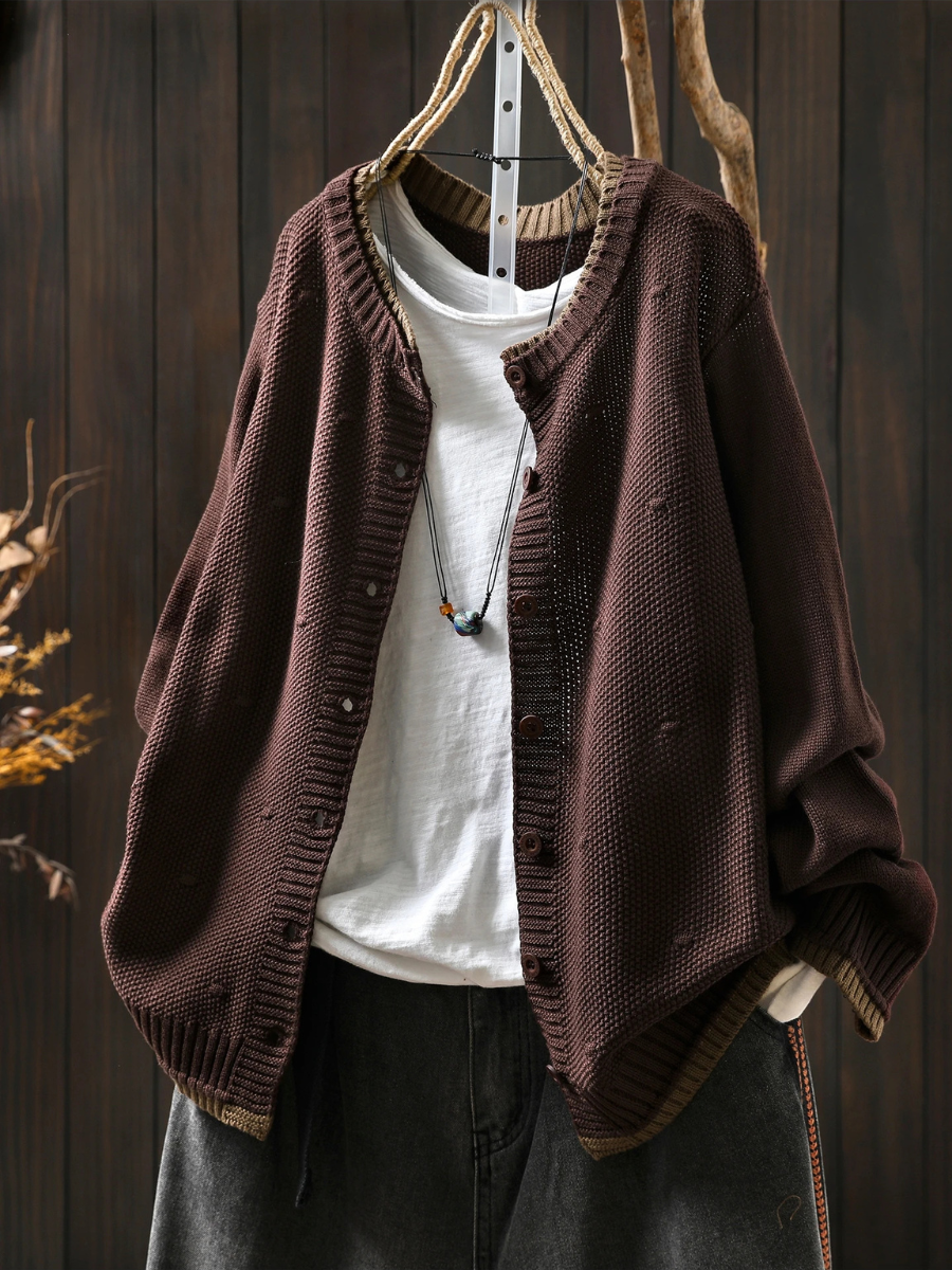 SVEA | Isolde Strukturierter Cardigan