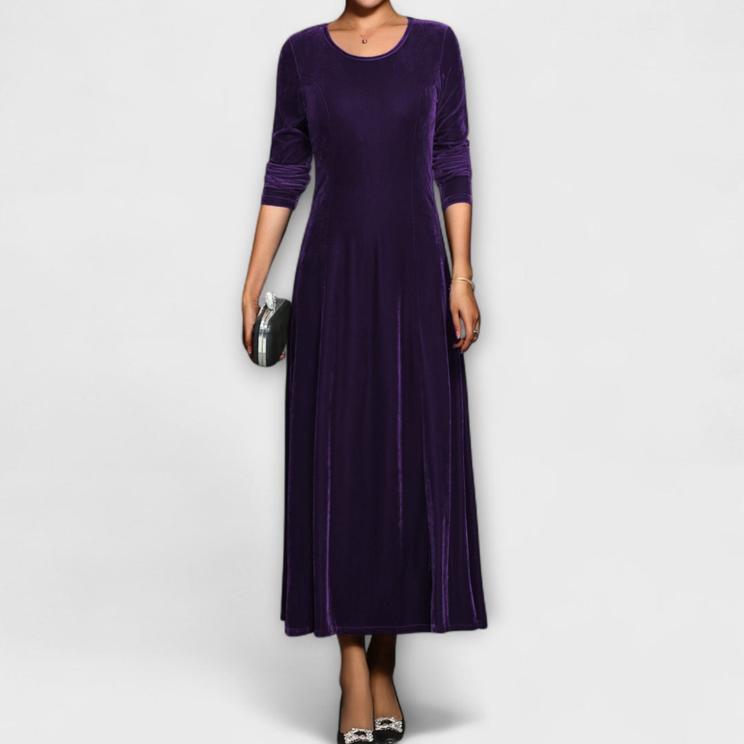 SVEA | Weiches Samtkleid